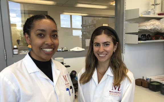 Dr. Patricia Rubio-Reyes and Yasmin Nouri