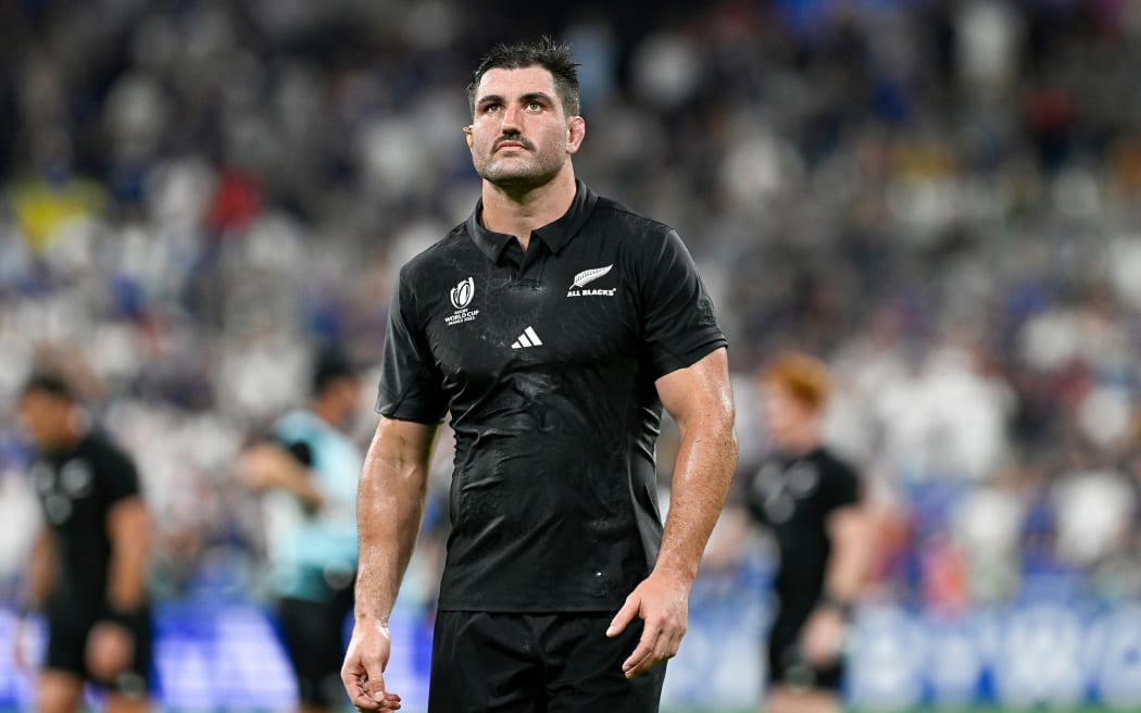 Luke Jacobson after the loss to France.