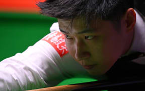 Chinese snooker player Zhao Xintong.