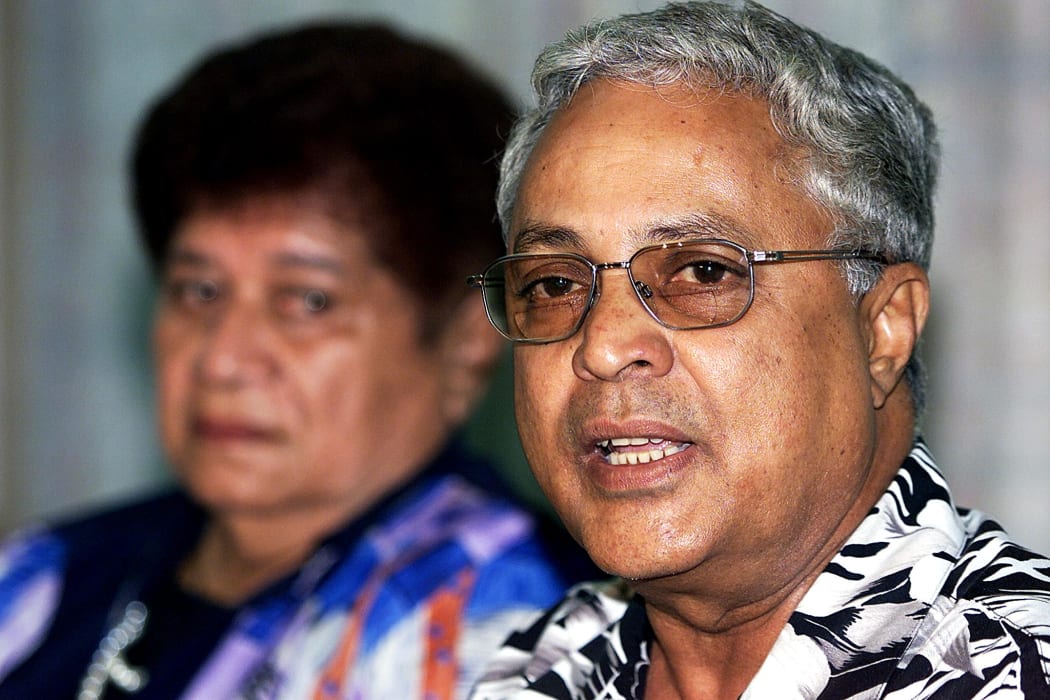 The leader of Fiji's Labour Party, Mahendra Chaudhry