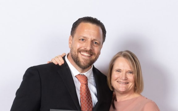 After surviving a stroke at age 39, Jamie Summers (left) founded Health15 alongside Stroke Aotearoa New Zealand, to meet the health needs of construction workers. Jo lambert (right) was appointed as CEO of Stroke Aotearoa New Zealand in May 2021