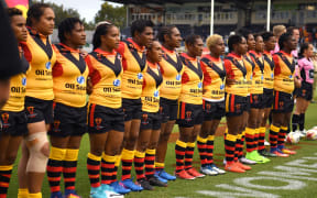 The PNG Orchids are competing in their first Women's Rugby League World Cup.