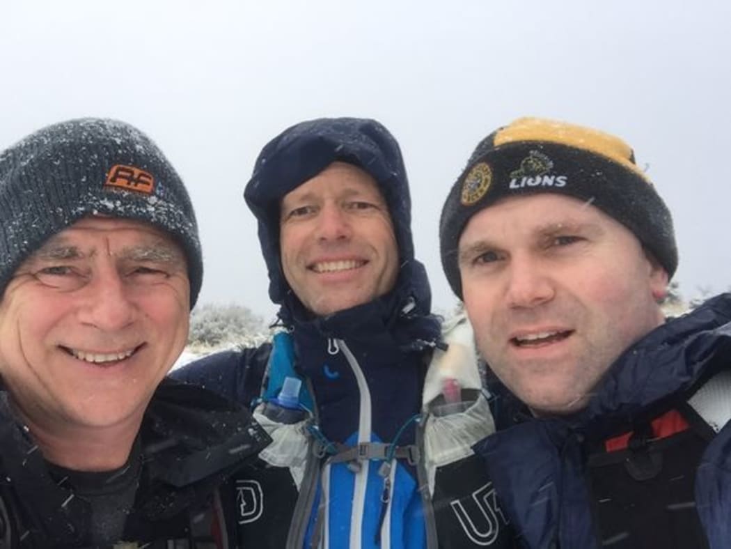 Colin "Fair Play" Chapman, Colin Thompson, Russell "Humpty" Simpson. Not pictured - Paul May.