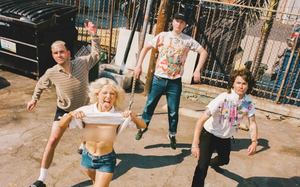 Australian band Amyl and The Sniffers third studio album Cartoon_Darkness