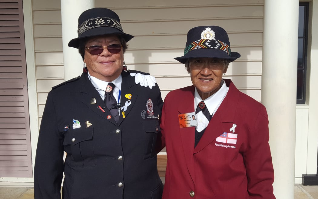 Francis Mahanga (right)