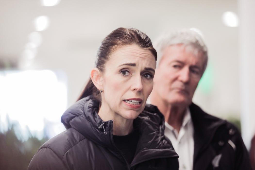 Prime Minister Jacinda Ardern and Agriculture Minister Damien O'Connor visit Canterbury to assess damage after days of flooding and heavy rain.