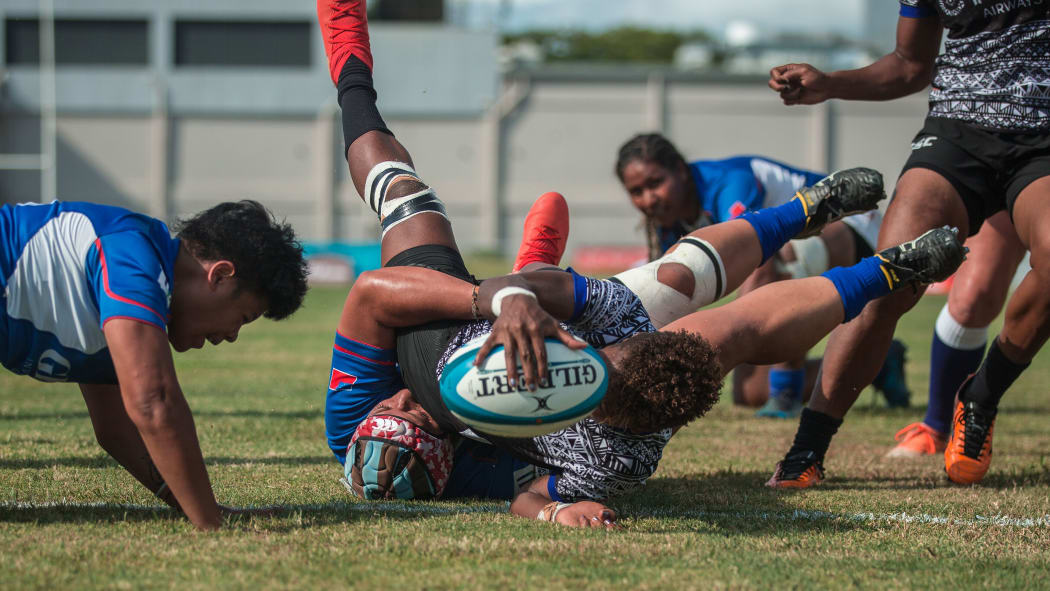 The Fijiana outscored the Manusina six tries to two.