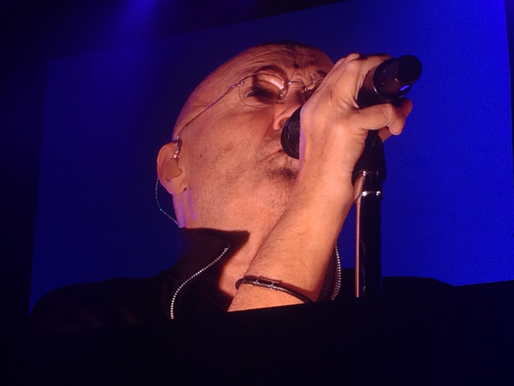 Phil Collins live at Christchurch Stadium