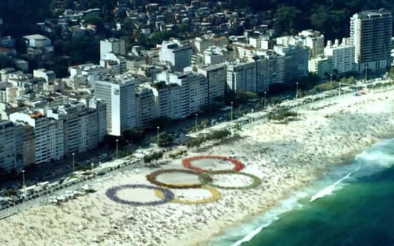 Rio beach Olympics 2016.