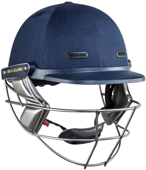 This latest version of the Masuri helmet may have offered Hughes more protection the equipment manufacturer has said.
