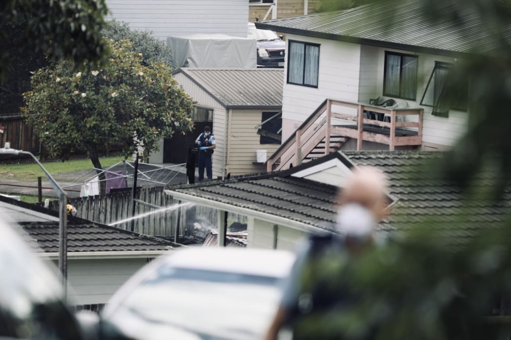 Police responded to reports of shots fired and a house fire in the West Auckland suburb of Glen Eden on Monday 29 November.