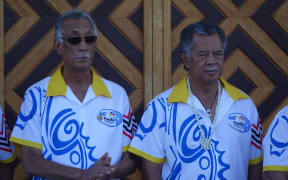 Niue premier Toke Talagi and Cook Islands prime minister Henry Puna.