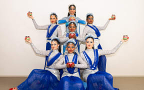 The cast of 'Wairua Paani', a production by the Hawke’s Bay Indian Cultural Centre.