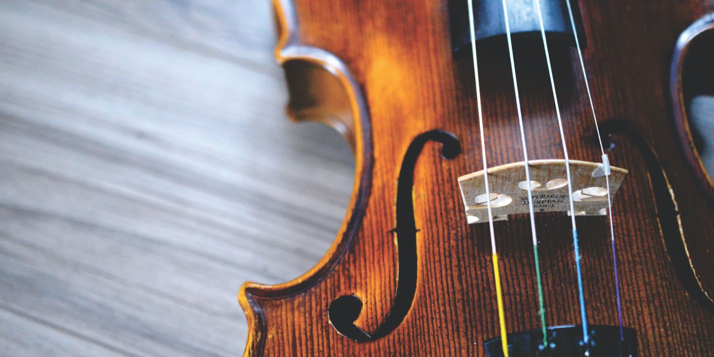Graphic for For love of the ... violin