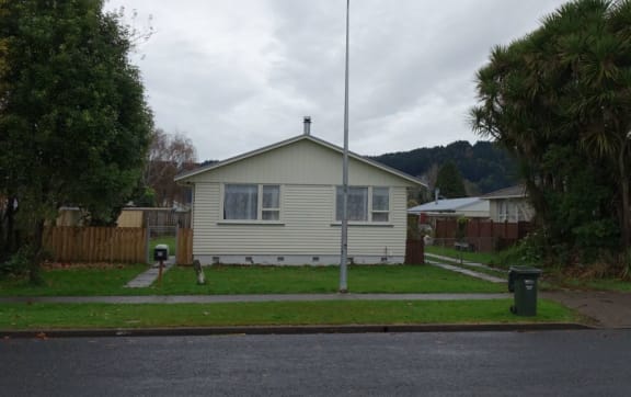 The property where Mark Smillie was tasered in Cutler Crescent, Whakatane.