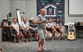 NRLW Warriors coach Brad Donald.