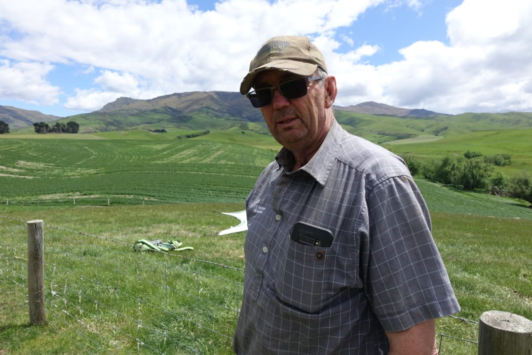 Tony Glassford is a fifth-generation farmer around Drybread Cemetery in rural Central Otago.