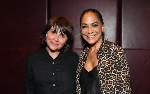 Director Jessica Hopper and pop star Sheila E attend Women Who Rock screening at NeueHouse Los Angeles.