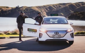 Ayo Oyawale and Tayo Agunlejika are proud to have launched EkoCabs in Wellington this month.