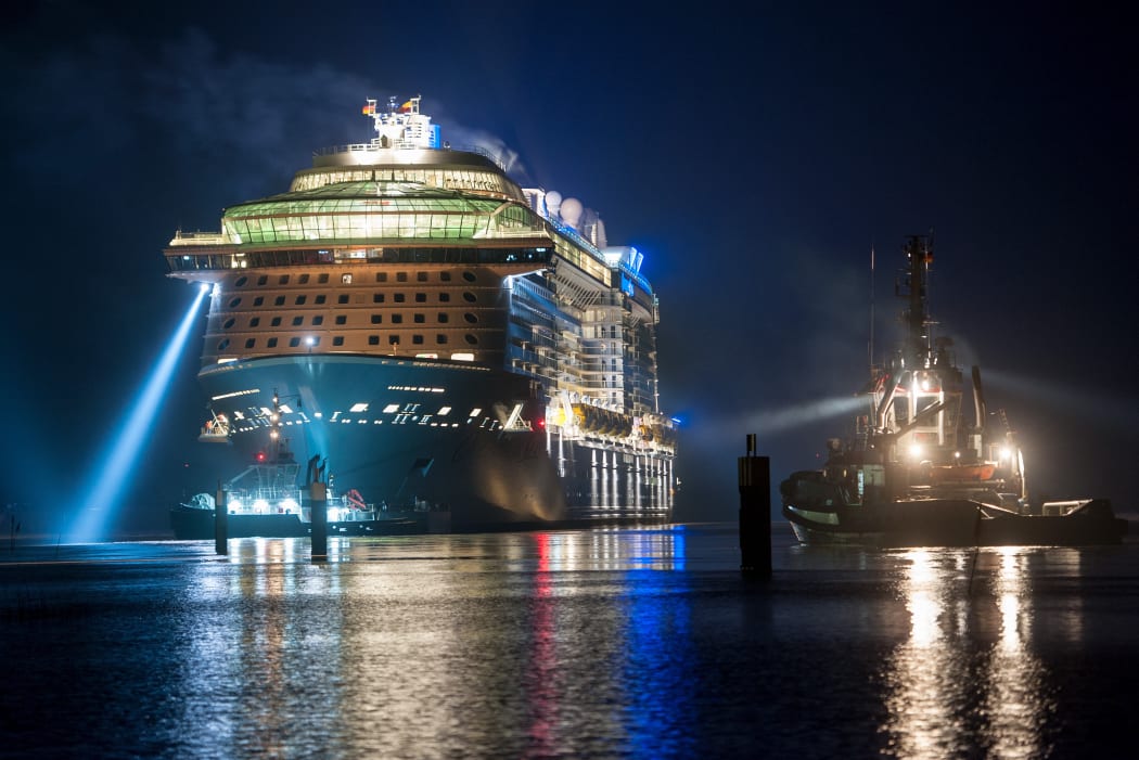 The Ovation of the Seas mega-cruise liner is set to visit Auckland four times in the next two years.