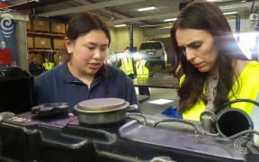 A day on the road with Jacinda Ardern