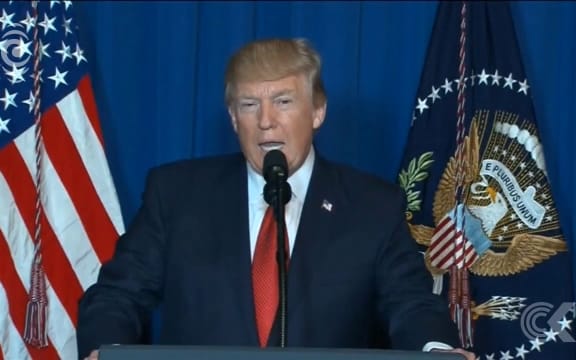 US launches missiles at Syria in response to chemical attack