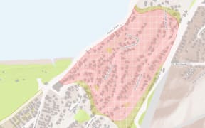 The Tāhunanui Slump is one area covered by the slope risk overlay and now insurers appear to be retreating from properties in the area.