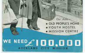 Auckland City Mission historic poster