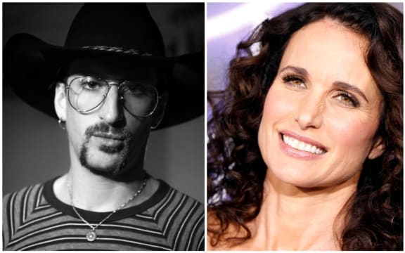 Kini J Callinan and Andie Macdowell