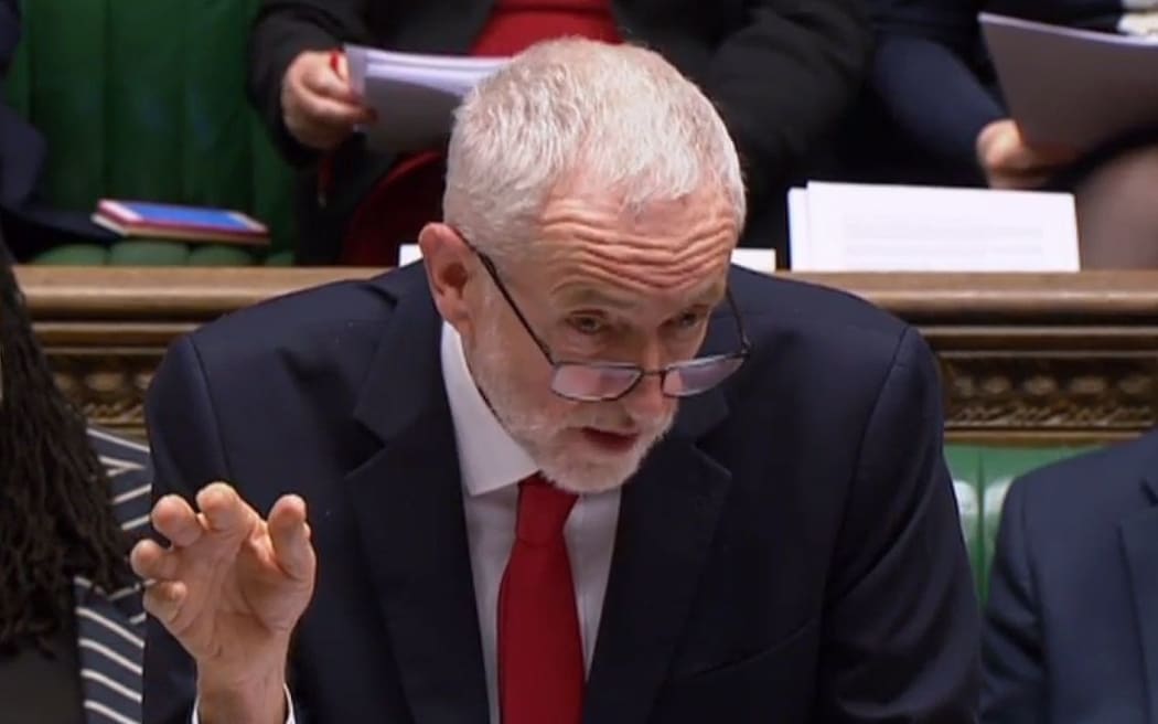 Labour party leader Jeremy Corbyn.