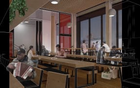 Concept of the cafe.