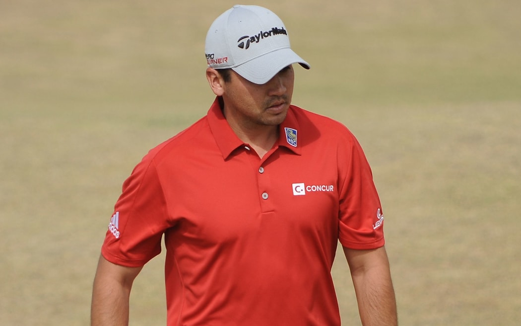 Jason Day during the 1st round at Chambers Bay.
