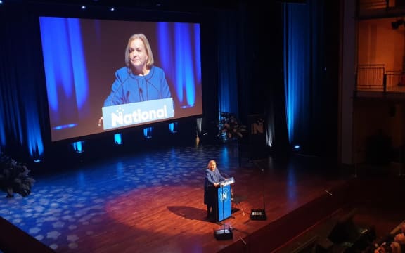 Judith Collins at the 2021 National Party conference