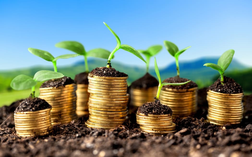Concept image of economic growth.