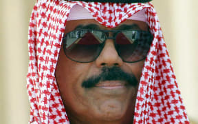 Sheikh Nawaf al-Ahmad al-Jaber al-Sabah in Kuwait City on 1 February, 2005.