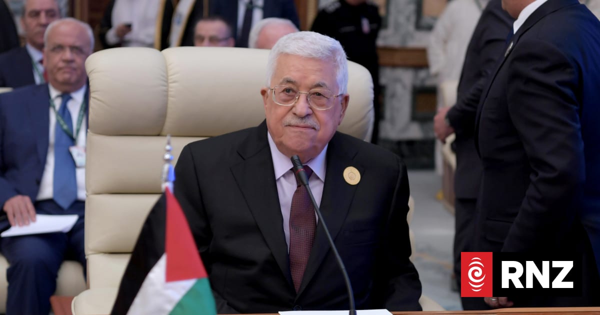 Palestinian leader pledges to work with Trump, others on UN-backed Gaza ...