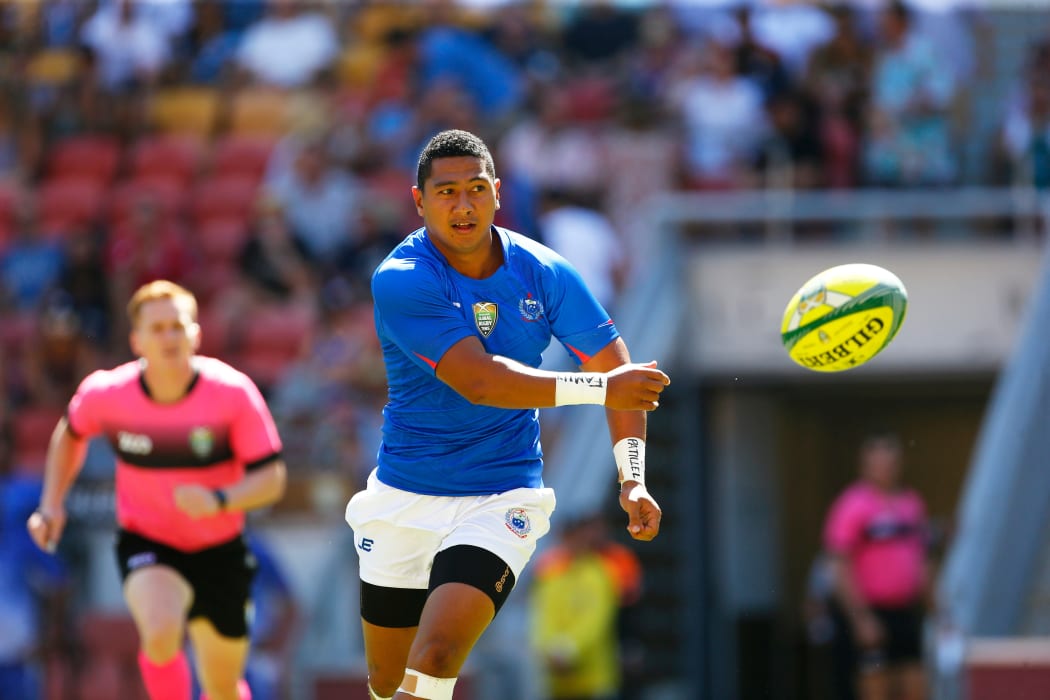 Patrick Fa'apale will start for Manu Samoa against Germany in Heidelberg.