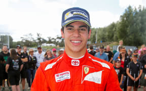 Canadian motor racing driver Lance Stroll.