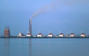 Reactor buildings at Ukraine's Zaporizhzhia nuclear power plant. (File photo).