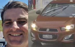 Gary Ingram and his car.