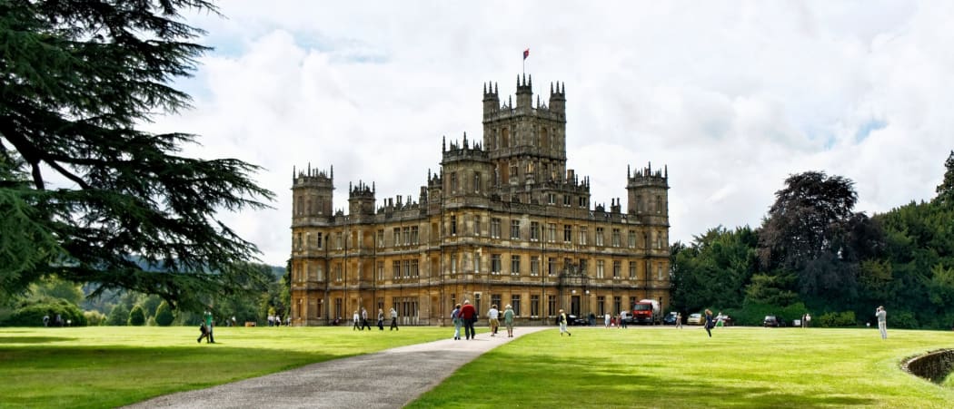 Highclere Castle, where Downton Abbey was filmed