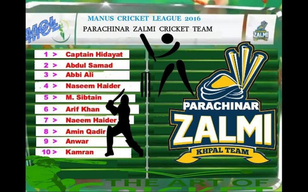 Parachinar Zalmi team lineup