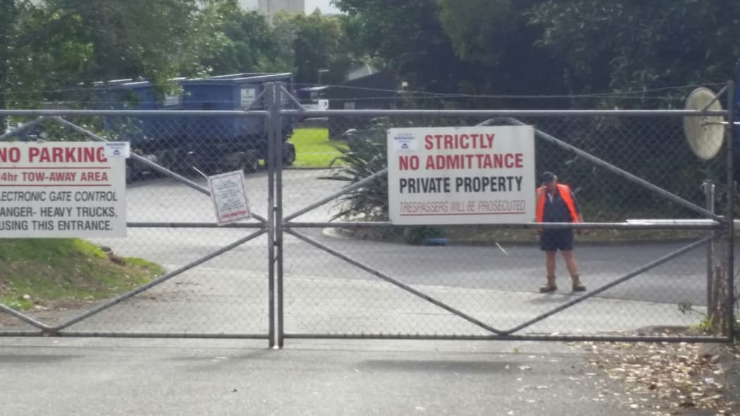 The recycling centre on Auckland's Constellation Drive.