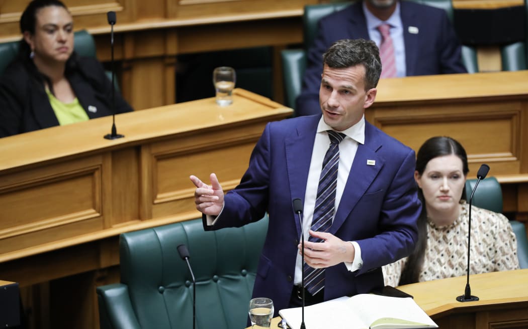 ACT leader David Seymour in the House