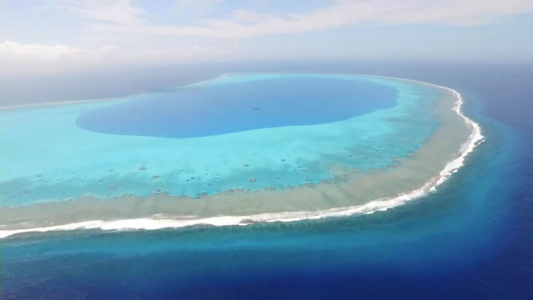 Beveridge reef, 400km southeast of Niue.