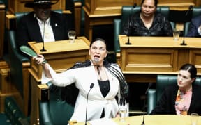 Te Paati Māori MP Debbie Ngarewa-Packer gives her maiden speech at Parliament