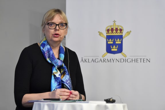 Deputy Director of Public Prosecution Eva-Marie Persson says the investigation over rape allegations against Wikileaks founder Julian Assange has been discontinued.