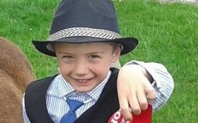 Charlie Vercoe was wearing a helmet but was trapped under the quad bike.