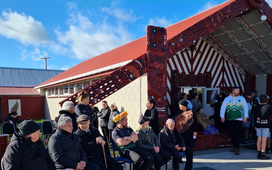 The preparations for the pōhiri.