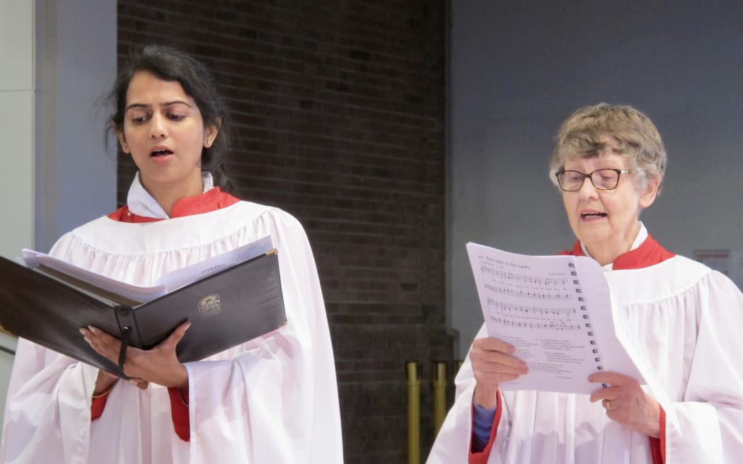 Members of the church choir